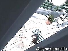 Heimlich gefilmt Milf nackt aufn Balkon
