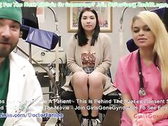 $CLOV Mina Moon’s Gyno Exam From Doctor Tampa & Destiny Cruz