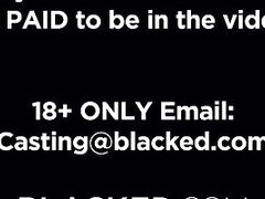 BLACKED Hottie Penelope has elusive pool sex with great BBC