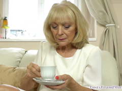 Cougar granny bent over and doggystyled