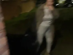 Offered cigarettes to put Her finger up her ass and piss at the same time