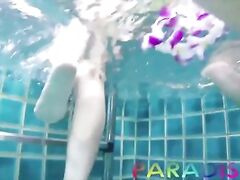 Paradise Gfs - Twins taking turns getting fucked and sucking cock