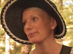 AMATEUREURO - Mature Babe Mia Wallace Loves Outdoor Anal Sex