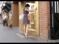 Slutty heels in public