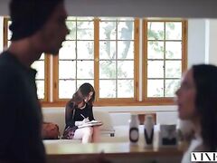 Jealous BF easily Seduced with Tight Pussy FFM