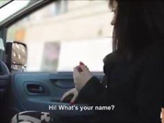 Stranded teen Bella Beretta returns the favor the moment she steps inside the van of a horny delivery man. She begins to show off her nasty and naughty side then give her hunk driver a satisfactory blowjob that he will never forget.