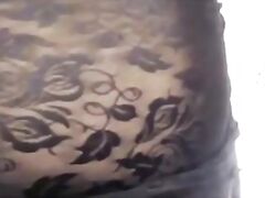 Huge ass granny work on kitchen