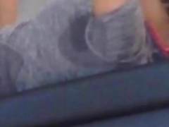 Home D20 - Girl doing sport nice sweaty armpit (No porn)