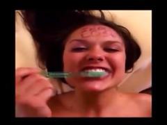 CUM BRUSHING 24