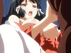 Hentai girl gets gangbanged