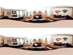 VR BANGERS-Three Sexy Jav Girls Suck your Cock with Cindy Starfall