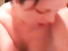 Cum Sprayed Amateur Girlfriend in Bathroom