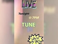 Live on Chaturbate tonight @ 7pm