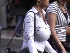 Candid - Compilation of Massive Boobs German Uddergirl