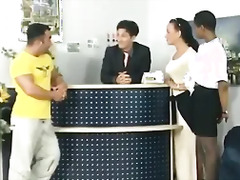 African hottie and friend attend tourist