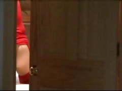 Wife caught masturbating
