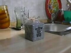 German Redhead Housewife shows her Blowjob Skills