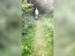 Anal on a Dog Walk