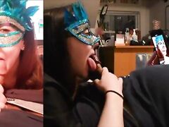 PAYBACK ORAL: Amateur Records herself Cheating for Boyfriend to Find - Teasing Selfie Oral