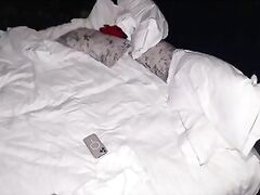 Sat like a madwoman and sucked his dick