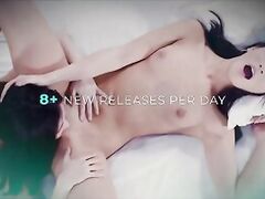 Super Busty Babes Try Out Lesbian Scissoring
