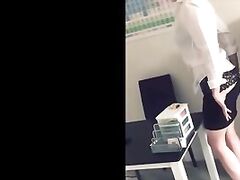 Student cums way too fast for teacher Samantha Flair