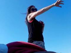 Dickflash an italian milf and her daugther