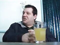 Striking hairy teen fucked by mature and dirty man!