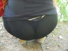 Tights thong see thru