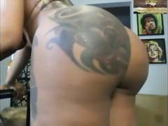 Masturbating Jamaican babe