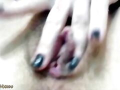 Masturbate pussy and cum