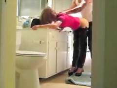 Wife bent over getting fucked
