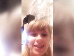 Russian teen fucks on s. - watch live at AngelzLive.com