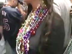 Permission to flash at mardi gras