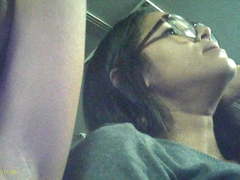 Candid Voyeur Of Latino Woman's Armpit On Bus 4