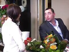 Anal sex with sexy young fruit seller