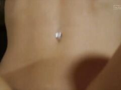 Lesbian lovers exchange orgasms