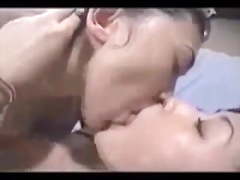 Filthy Japanese Lesbians French Kissing