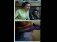 Videochat 152 Girls reaction to my sudden dickflash