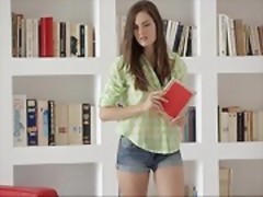 Super cute Silvie masturbating