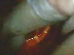 Indian housewife Kalpana getting naked giving her man a blowjob and fucked hard in bedroom.