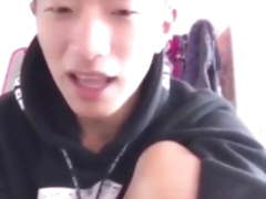 ASIAN TEEN GAY SHOWING HIS COCK AND WANKING