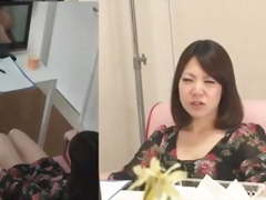 Amateur Japanese gal watch porn and blows