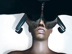 Japanese Girl Office Pantyhose Footjob 3D Animation Unreal Engine