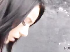 HUNT4K. Pickup and hot sex for money in public under the bri