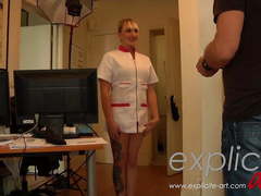 French teen massage with anal ending