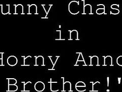 Big Cumshot on Sunny Chase Big Tits!