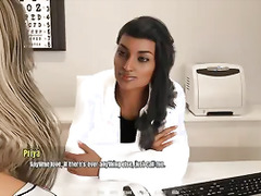 Grandma's House: Dick Examination By Hot Ebony MILF In The Hospital - Ep14